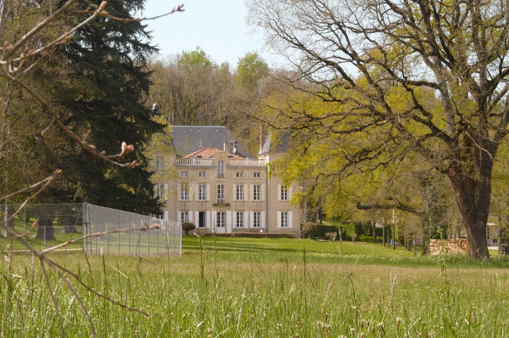 Vue générale du château